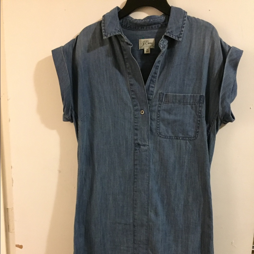 J Crew denim jean dress